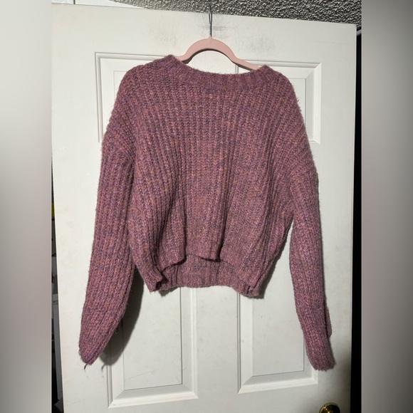 Sadie & Sage Sweaters - Sadie and sage purple knit sweater